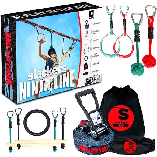 B4 Adventure Slackers Ninjaline Intro Kit in White | Toyco