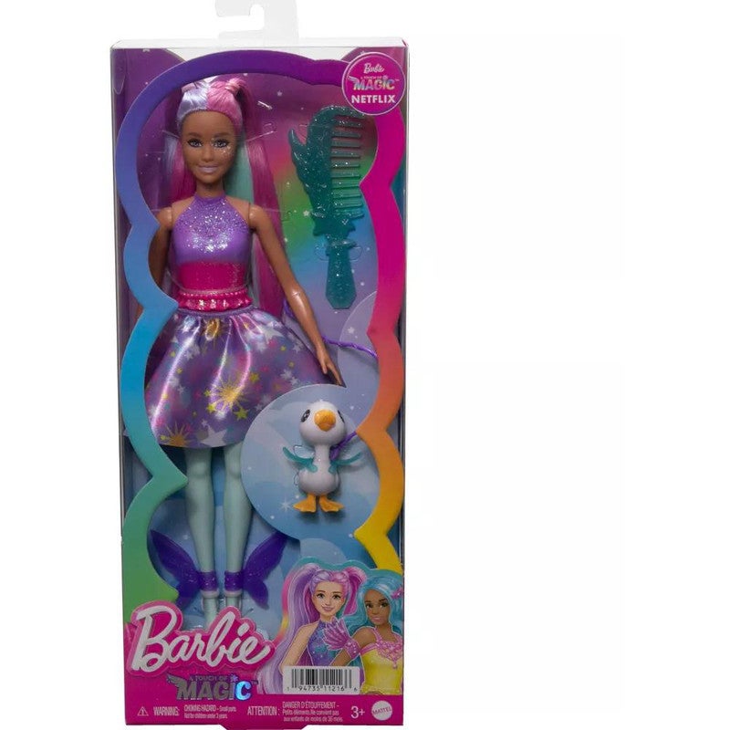 Barbie A Touch Of Magic Fairytale And Pet Glyph Doll in White