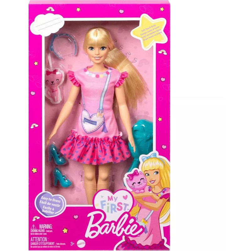 Soft barbie store doll