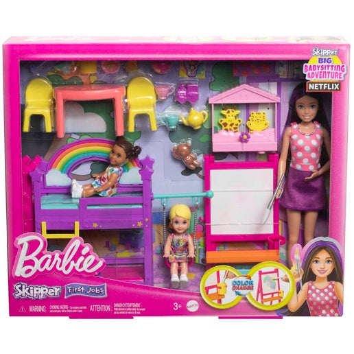 Barbie Skipper First Jobs Babysitting Adventure in White | Toyco