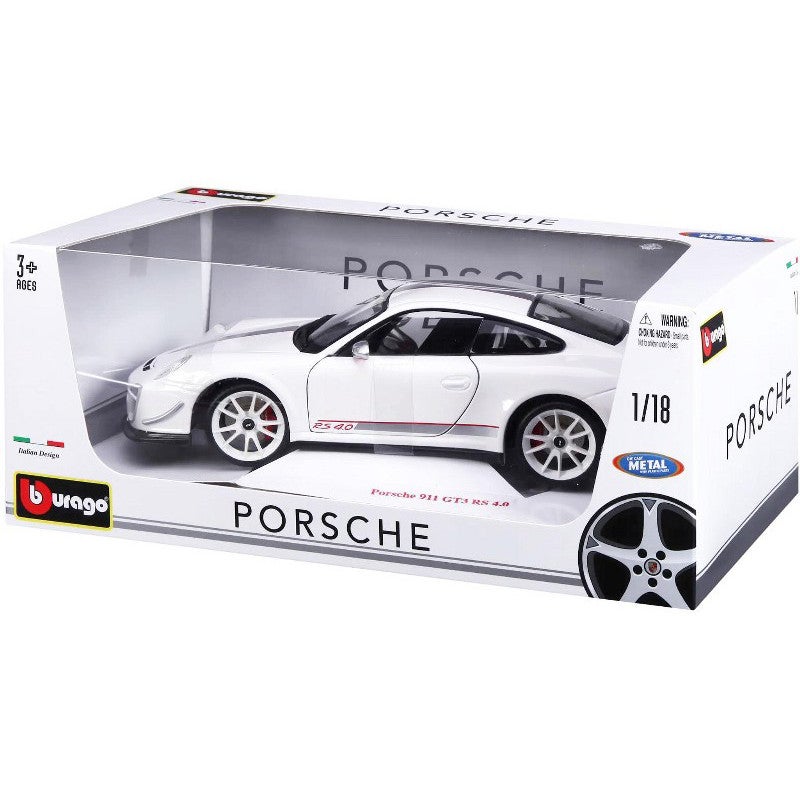 Bburago 1:18 Porsche 911 GT3 RS White, Toys R Us 1 Borneo r…