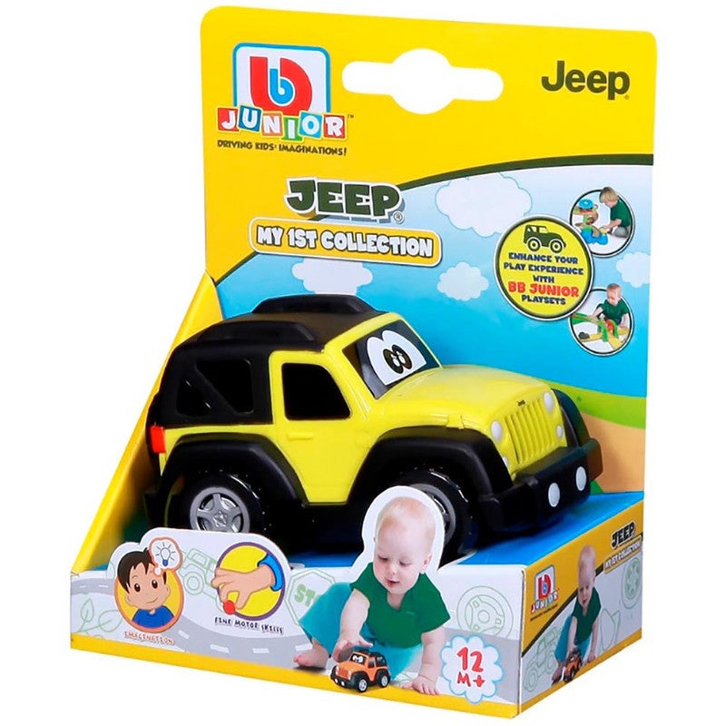 Bb Junior My 1st Collection Jeep Yellow in White Toyco