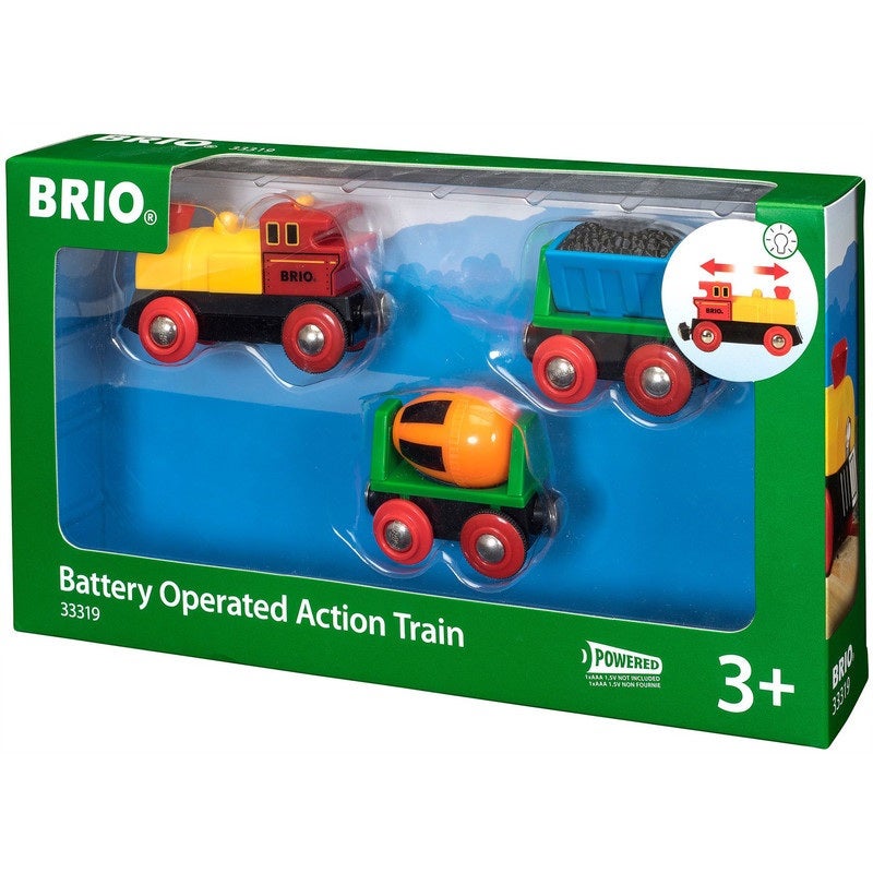 brio world battery operated train