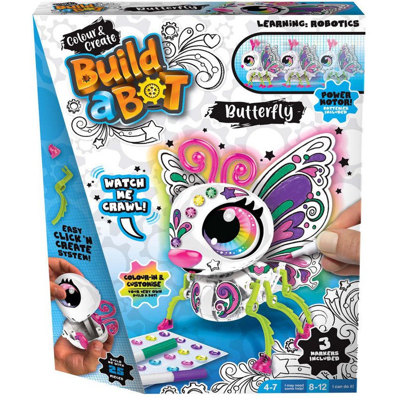 12 PC 6x5 Googly Eyes Butterfly Magnet Craft Kit