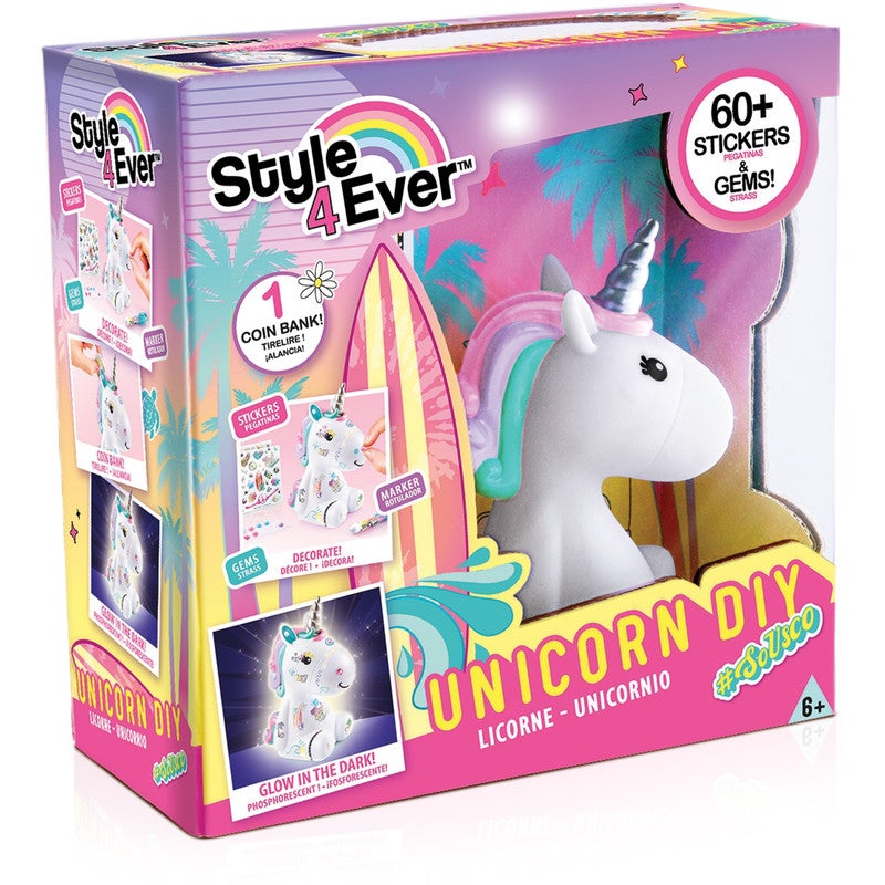 Lampe DIY Canal Toys - Style 4 Ever - Licorne - Beauté