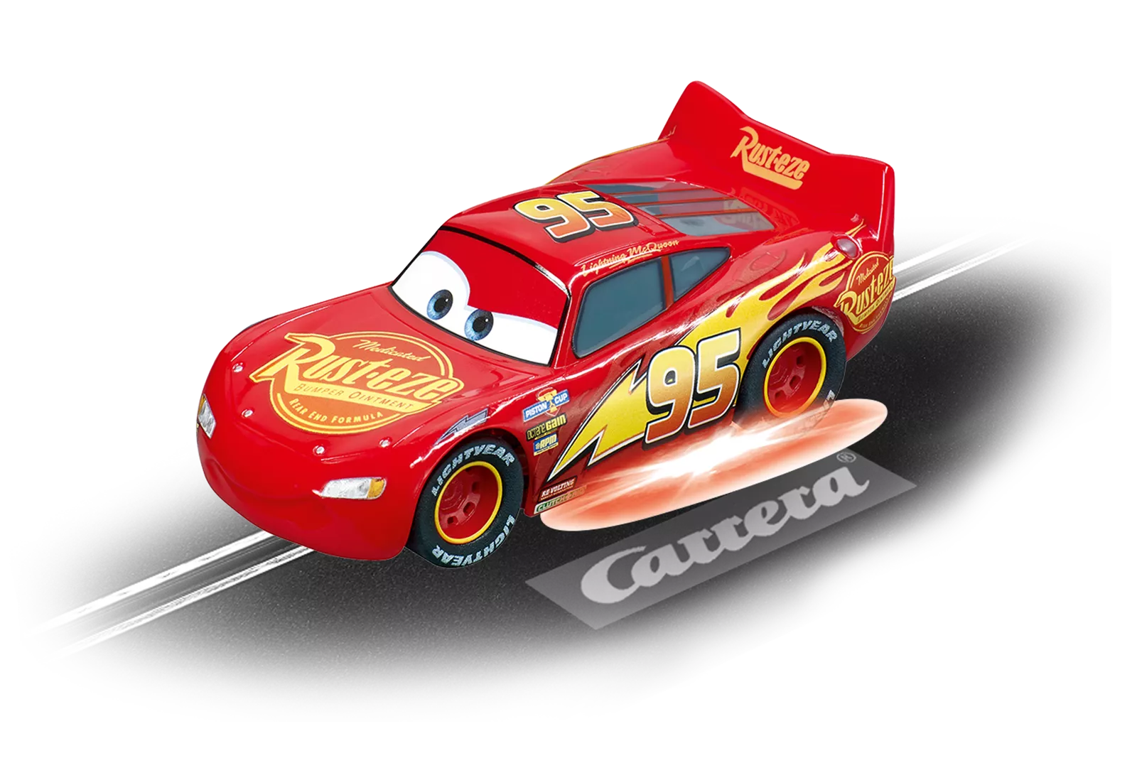 Carrera Go! Disney Pixar Cars - Lightning Mcqueen - Neon Lights in