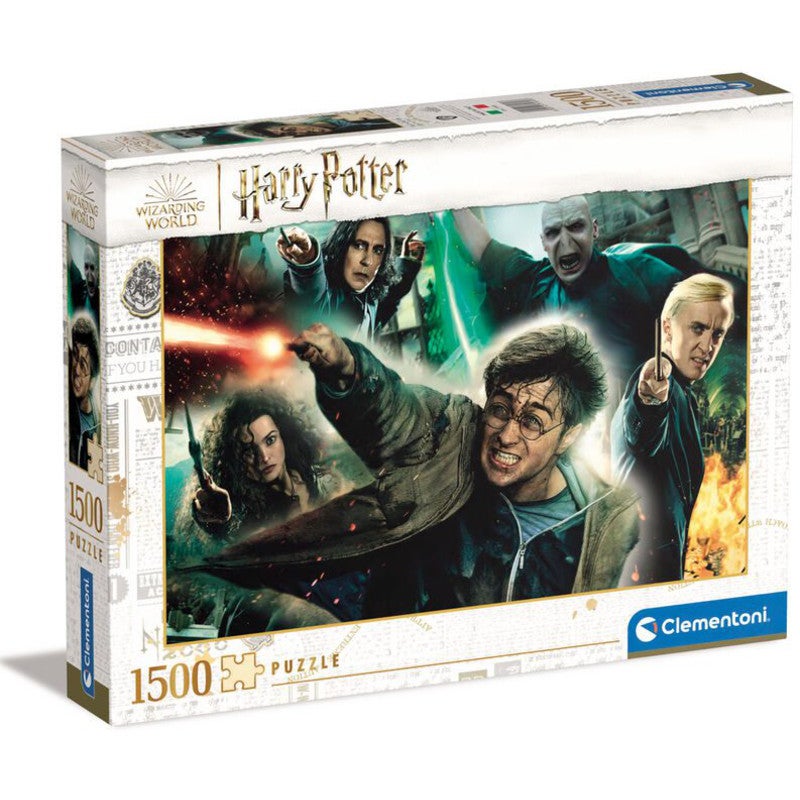 3 Puzzles 1000 pièces Harry Potter Clementoni : King Jouet, Puzzle