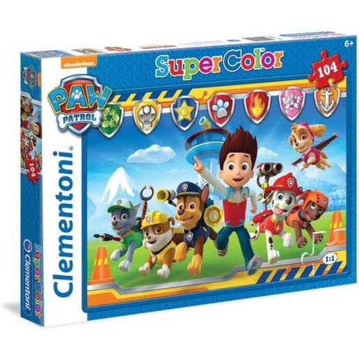Lot de 2 puzzles 104 pièces - Pat'Patrouille Clementoni : King Jouet, Puzzles  enfants de 50 à 249 pièces Clementoni - Puzzles