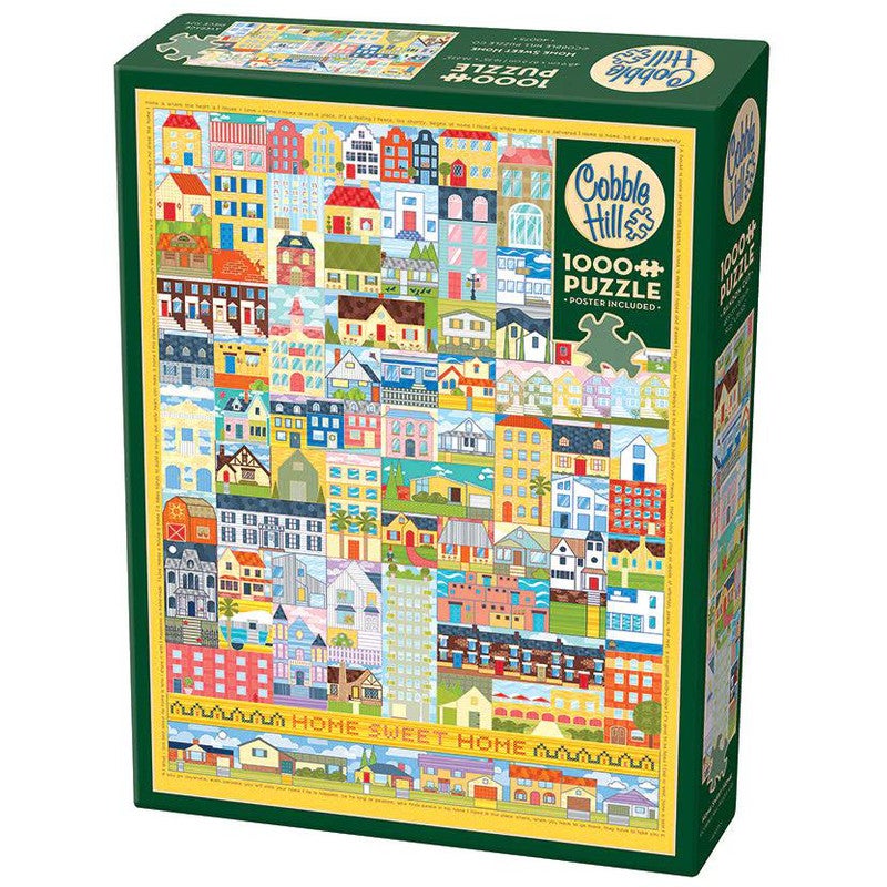 Cobble Hill Home Sweet Home 1000pc Puzzle in White