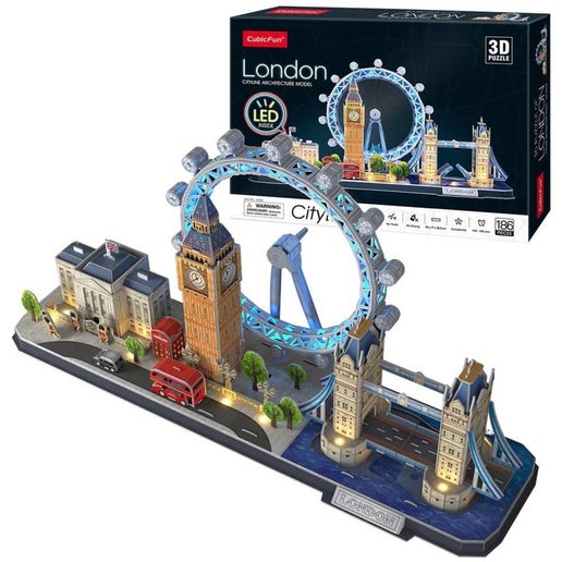  CubicFun 3D Puzzles for Adults London Cityline Puzzles