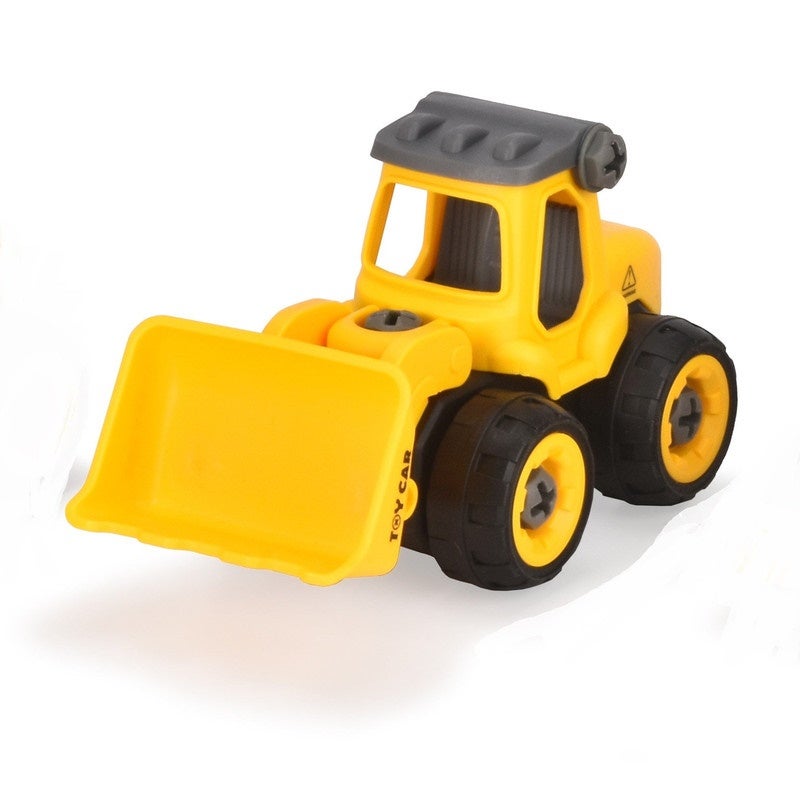 Dickie Toys Construction Builders Front Loader in White | Toyco