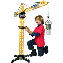 Dickie Toys Construction Giant Crane (100cm) in White