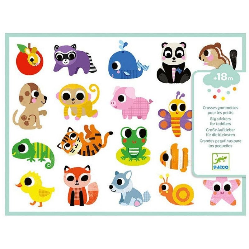 Djeco Baby Animals Wooden Puzzle – The Red Balloon Toy Store