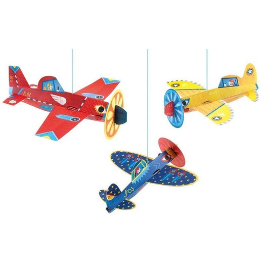 Djeco Origami Kit, Airplanes