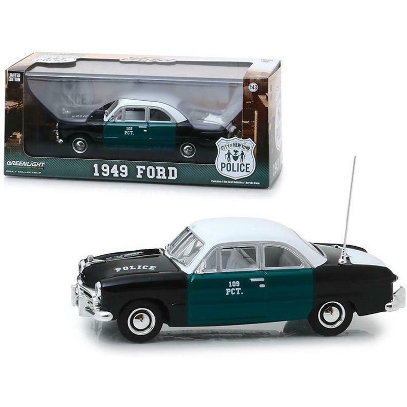 Greenlight 1:43 1949 Ford City Of New York Police in White | Toyco