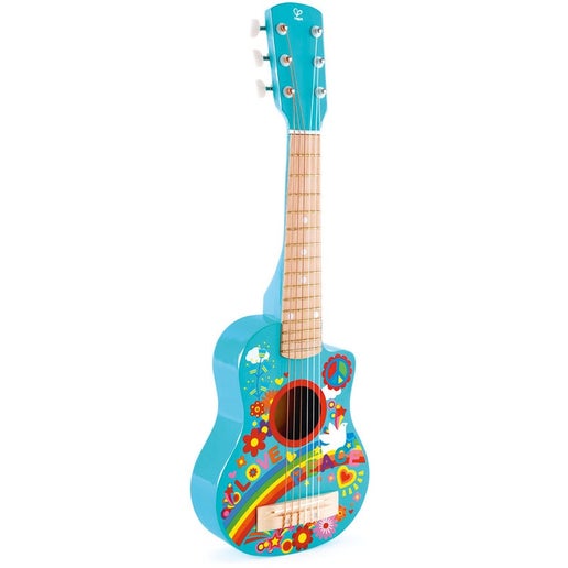 Hape Flower Power Guitar in White | Toyco