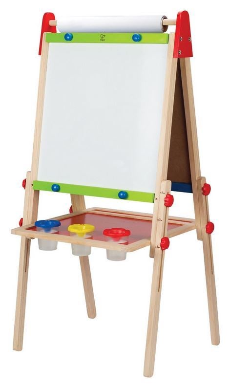 Discovery Kids Drawing Light Designer Wide Screen Easel - White 1