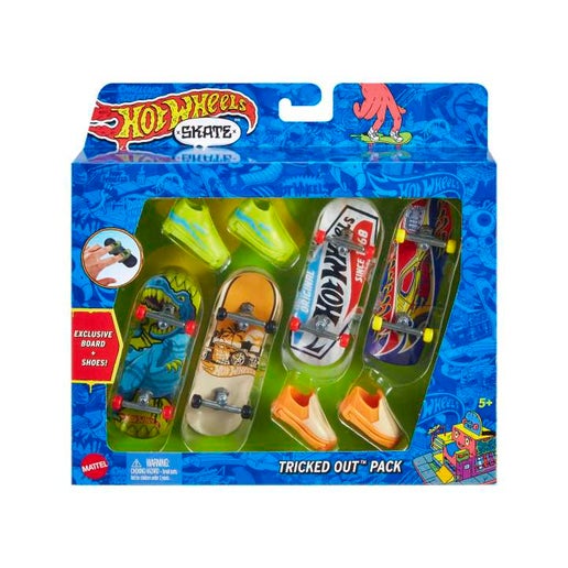 Hot Wheels Skate Tricked Out Pack in White