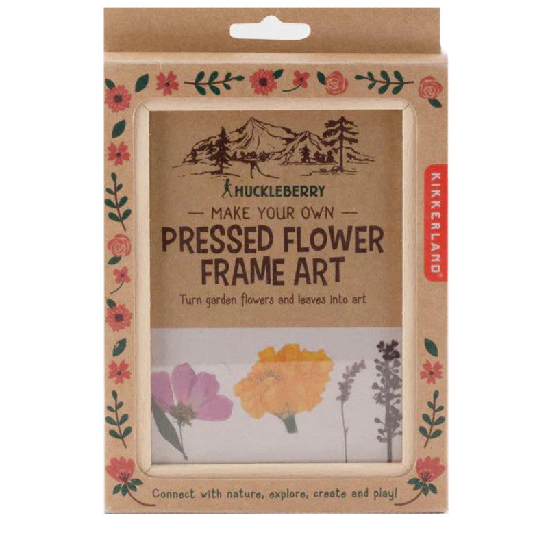 Is Gifts Great Outdoors Flower Press Frame in White Toyco