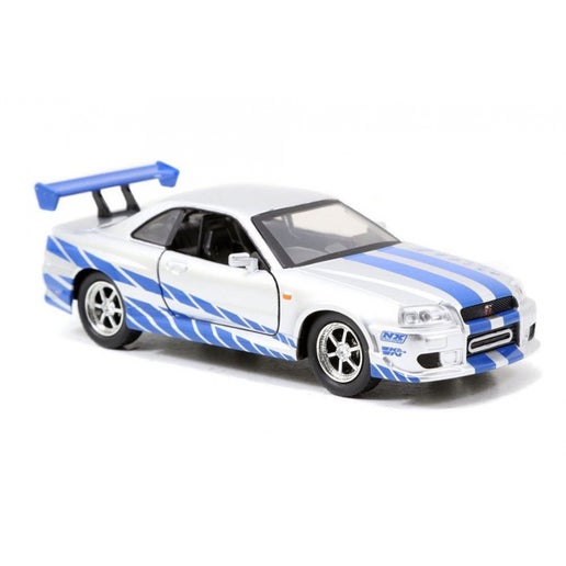 Fast and Furious 1:32 Brians Nissan Skyline GT-R R34 Diecast Car