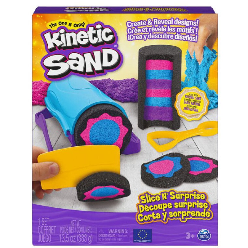 Magic Kinetic Sand + accessories for creating desserts 3 colours of sand, Toys \ Creative toys