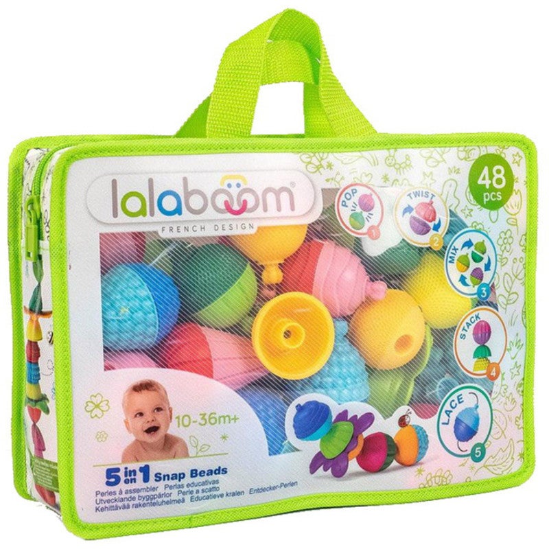 Lalaboom Beads Animals 21pc - Lucky Duck Toys