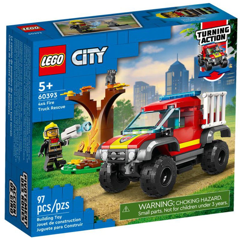 LEGO Classic Medium Creative Brick Box 10696 Building Toy Set - Featuring  Storage, Includes Train, Car, and a Tiger Figure, and Playset for Kids