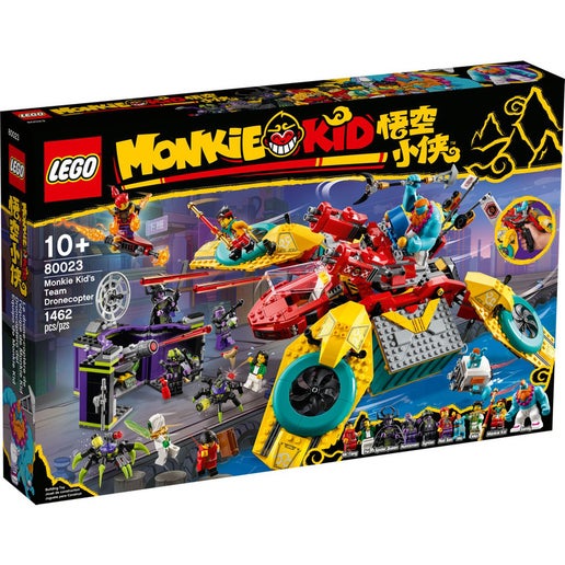 Lego Monkie Kid Monkie Kids Team Dronecopter 80023 Building Kit in ...