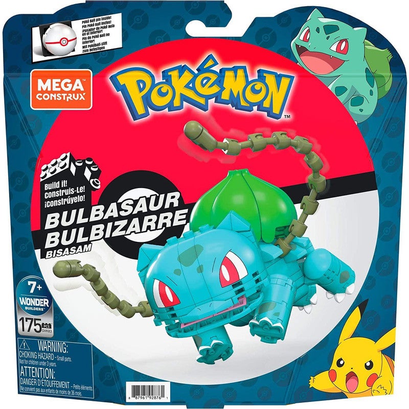 Mega Construction Pokemon Bulbasaur in White Toyco