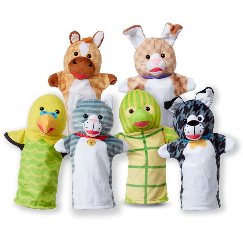 Melissa and cheap doug animal puppets