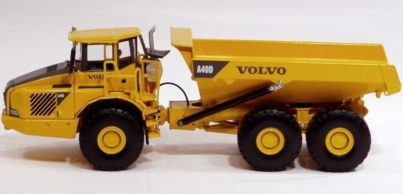 Motorart 1:50 Volvo A40d Dump Truck in White | Toyco