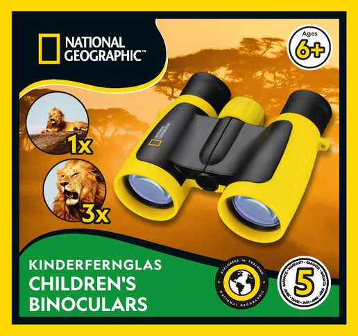 Binocolo per bambini 3x30 NATIONAL GEOGRAPHIC