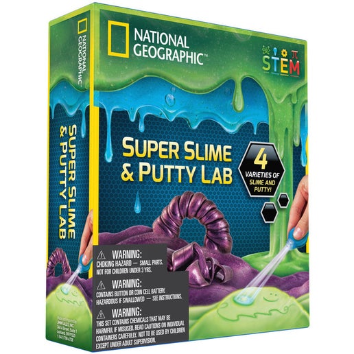 National Geographic Super Slime And Putty Lab Toyco 