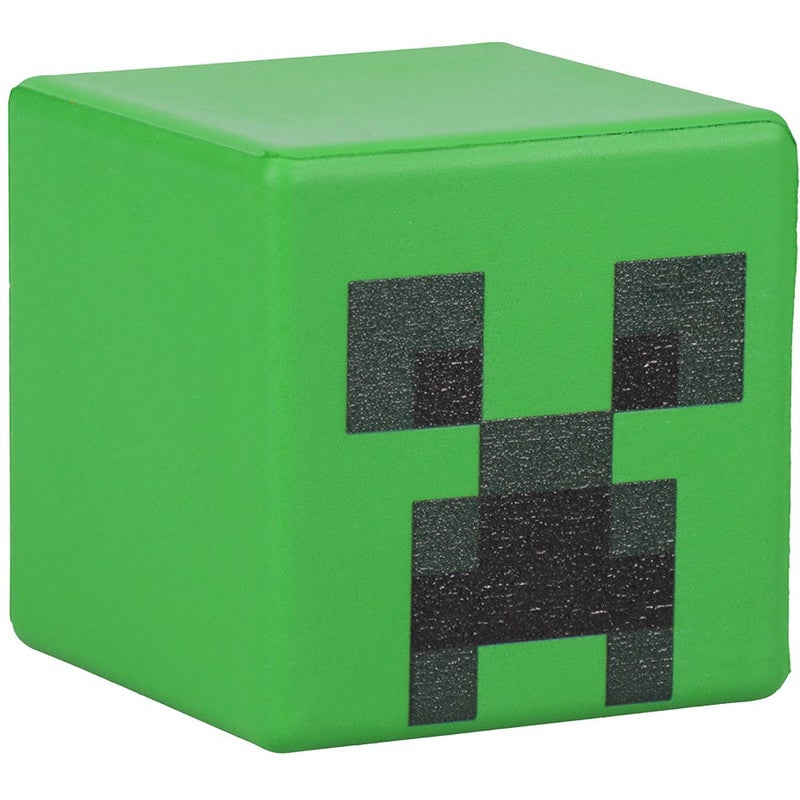 Paladone Minecraft Stress Block Creeper in White