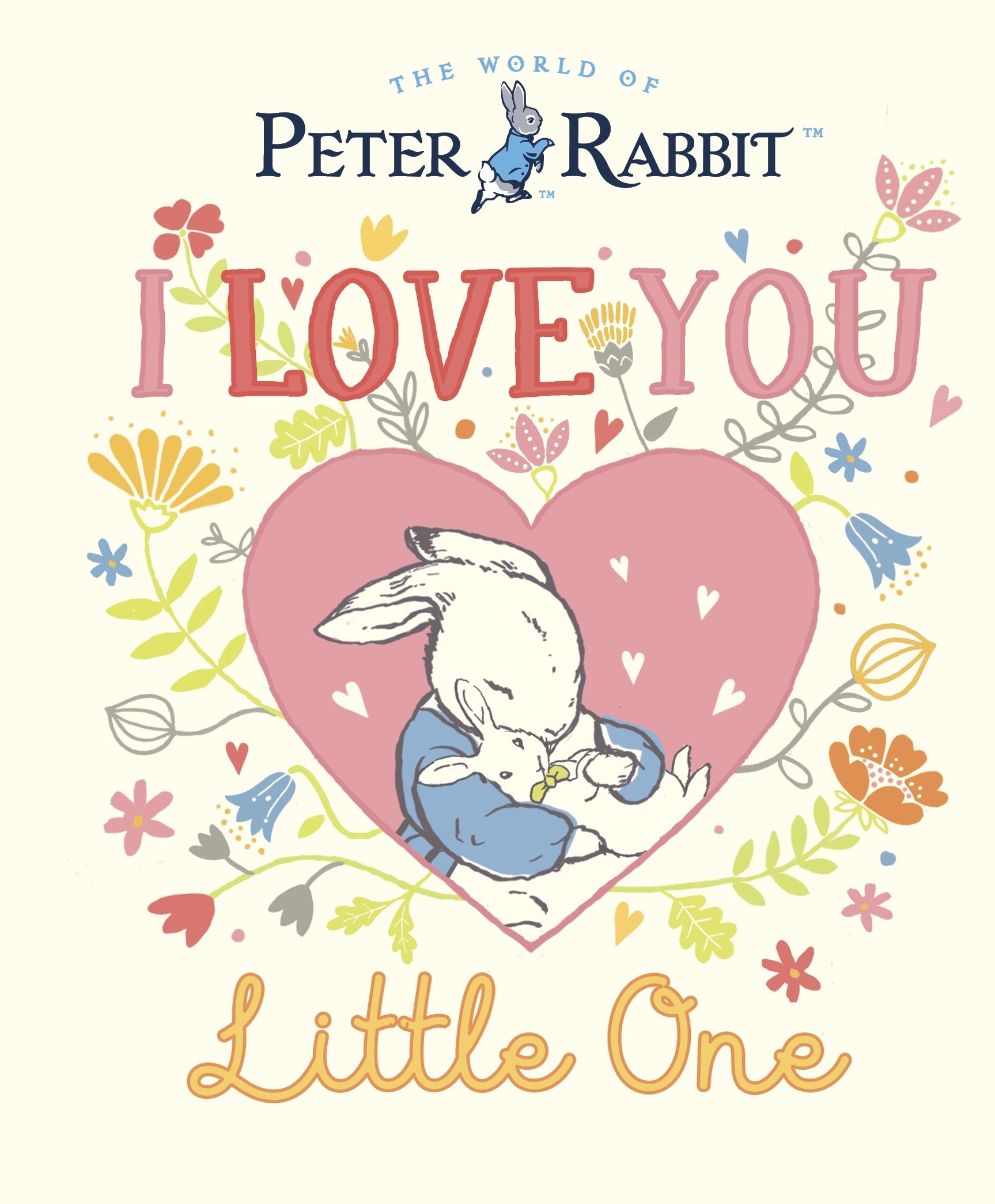 Peter Rabbit: I Love You Little One (hb) in White