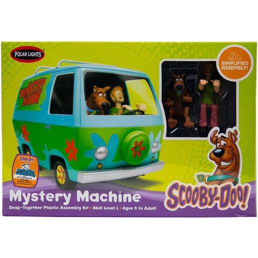 Polar Lights 1:25 Scooby-doo Mystery Machine in White | Toyco