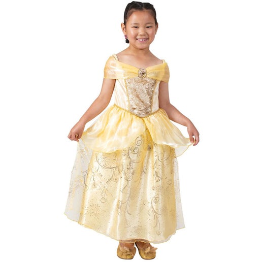 Rubies Belle Ultimate Princess Costume Size 6-8 Yrs in White | Toyco