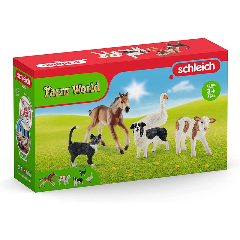 Schleich Wild Life Assorted Wild Life Animals Toy Playset 