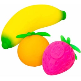 The Groovy Glob: Nee Doh Pelota Sensorial Frutas Surtido – Poly