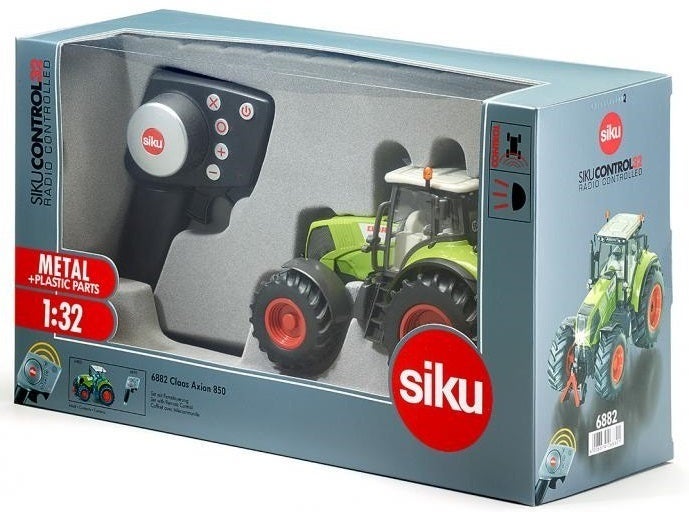 Siku 6882 Remote Control Claas Axion 850 in White | Toyco