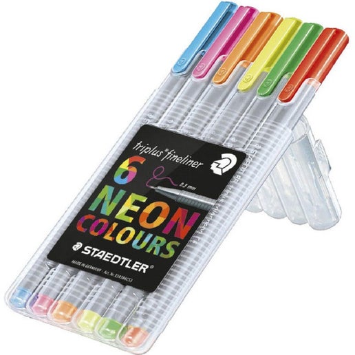 4007817065426 - COMPASSO BALAUSTRONE STAEDTLER NEON 556 00-WB BIANCO/NERO -  STAEDTLER