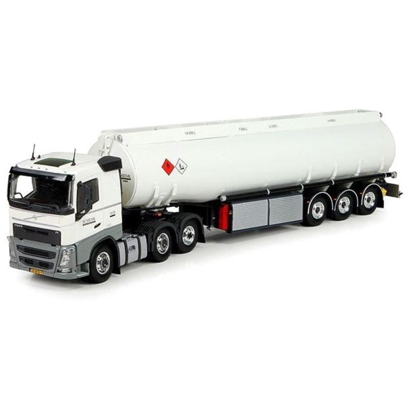 Tekno 1:50 Volvo Fh04 With Fuel Tanker in White | Toyco
