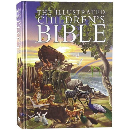 The Illustrated Children's Bible (hb) in White | Toyco