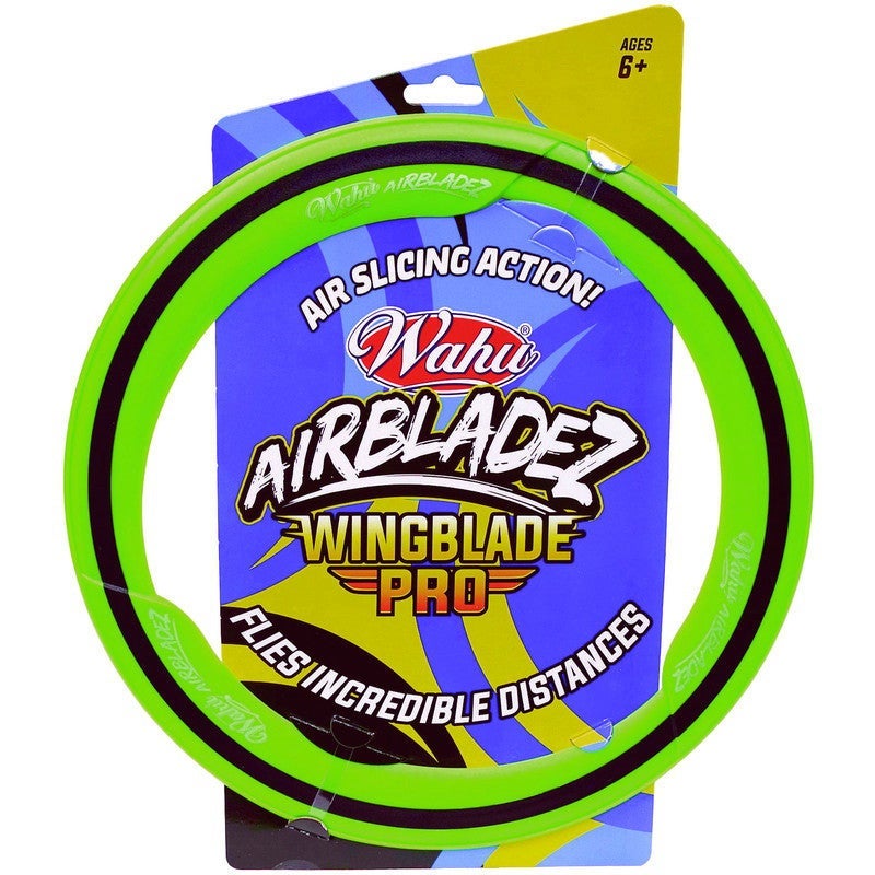 Wahu Airbladez Wing Blade 10inch - Green in White | Toyco
