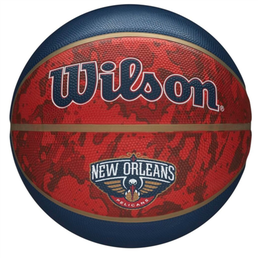 Wilson NBA Basketball Team Tribute Pelicans Ball (Size 7)